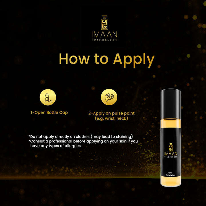 how to apply our perfume