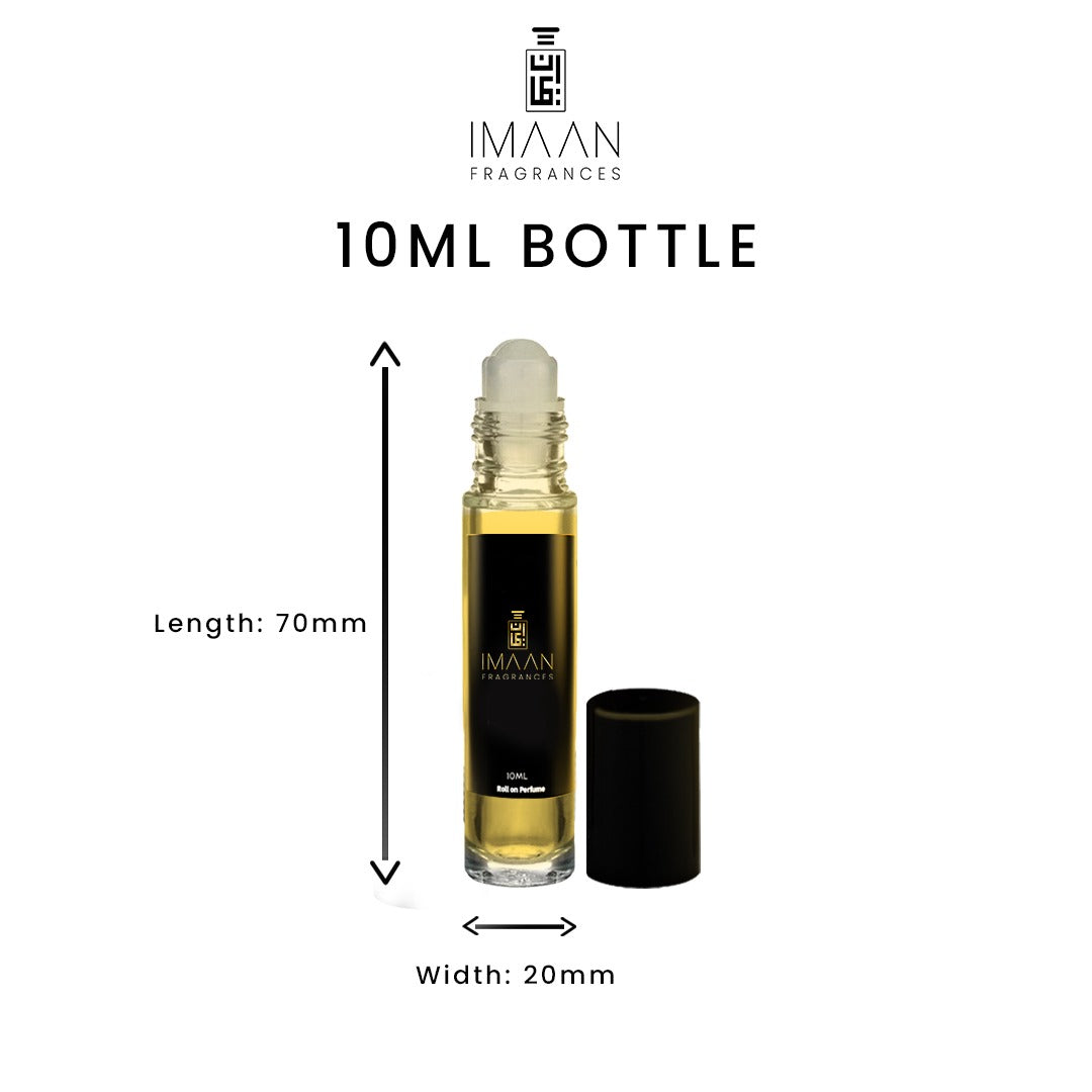 'Executive Bottled' For Men - Inspired by Bottled From Hugo Boss-10ml Bottle Dimension